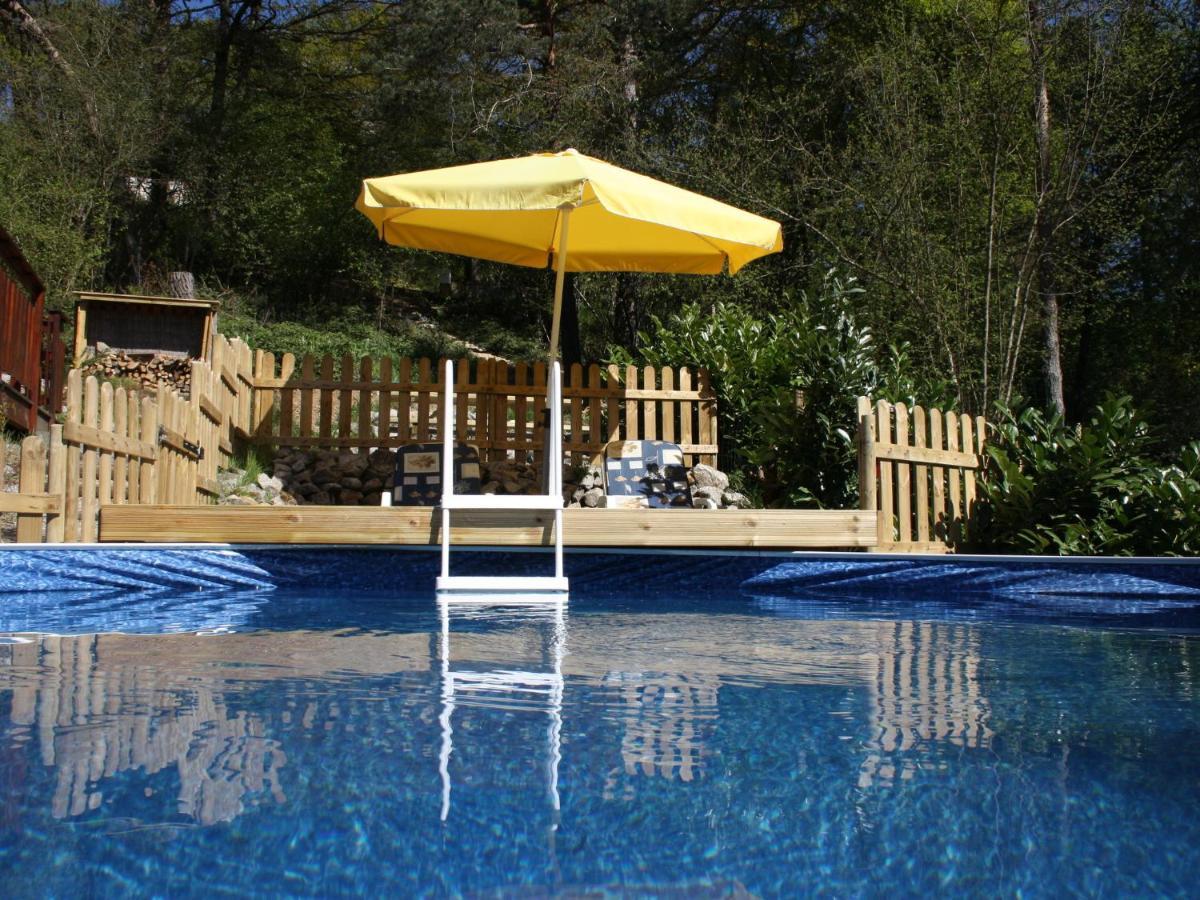 Pretty Chalet In Beaulieu With Private Pool Exterior foto